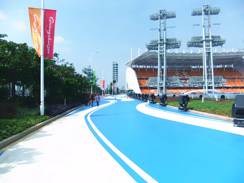 Color sand terrazzo floor series